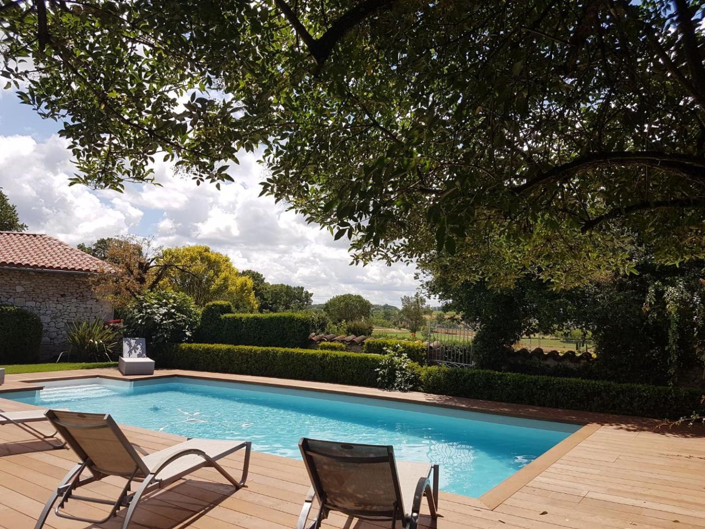 Domaine De La Monestarie - Teritoria Hotell Bernac  Exteriör bild